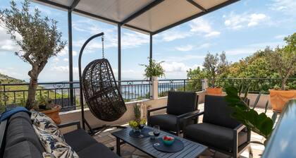 Hillside Villa in Trogir With Pool, Terrace, and Stunning City View