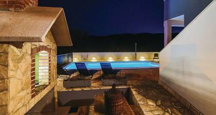 Hillside Villa in Trogir With Pool, Terrace, and Stunning City View