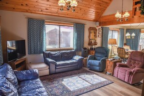 Eldstad och dvd-spelare