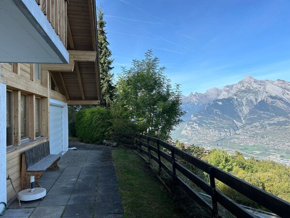 Chalet | Blick von der Unterkunft