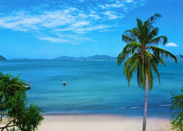 Sun loungers, beach towels