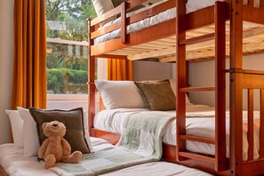 4 bedrooms, iron/ironing board, travel crib, WiFi