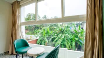 Habitación Deluxe doble | 1 dormitorio y escritorio