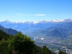 Apartment | View from property - Luxury Apartment in the Heart of Valley (Veysonnaz)