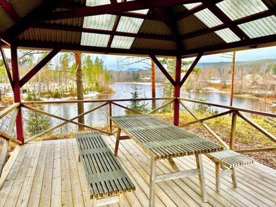 Bostad för vindkraft arbetare i Ljungaverk