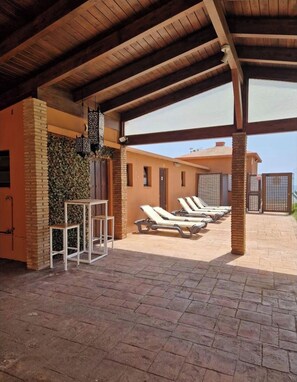 Terrace/patio - Beachfront loft with sea views (Vélez-Málaga)