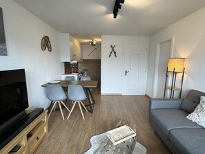 Apartment | Living room - Lovely Apartment in Valley and Hills (Veysonnaz)