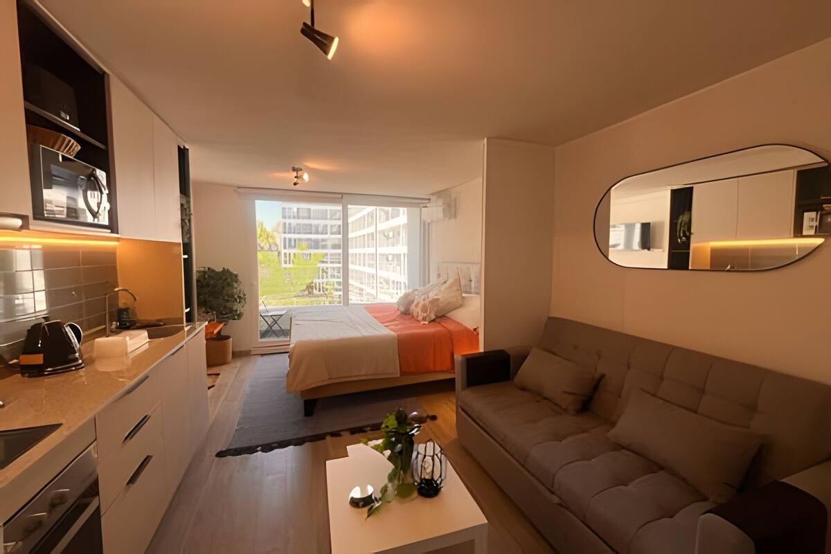 Leilighet | 1 soverom, individuelt dekorert og individuelt innredet