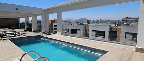 Seasonal outdoor pool