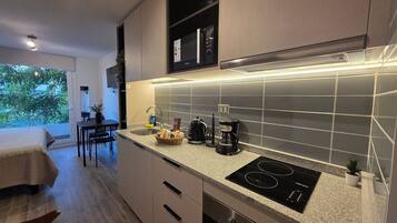 Apartment | Private kitchen | Cookware/dishes/utensils