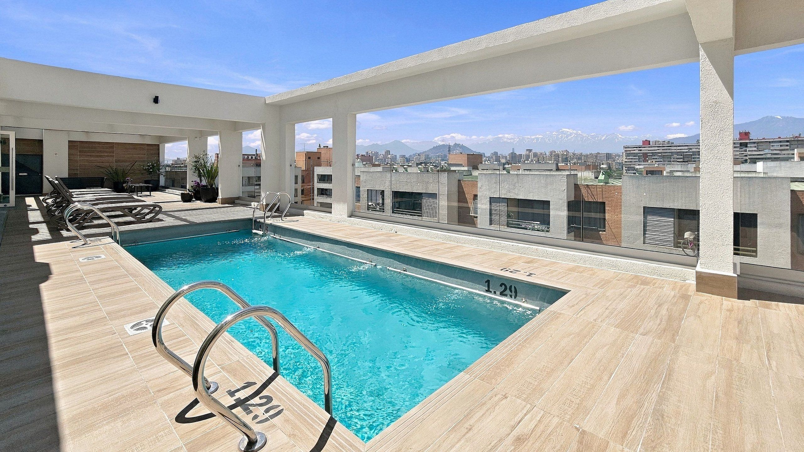 Seasonal outdoor pool
