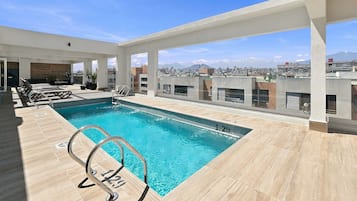 Seasonal outdoor pool