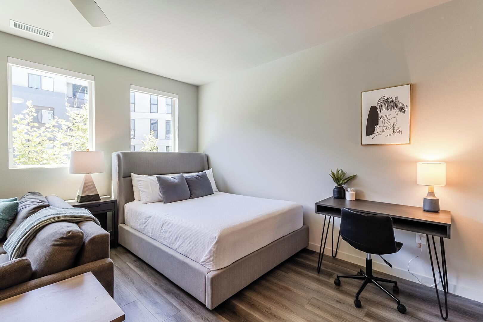 1 Schlafzimmer, Schreibtisch, Bügeleisen/Bügelbrett, WLAN