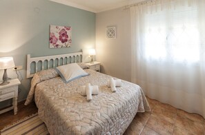 Vila | 3 quartos, roupa de cama