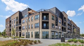 Exterior - Landing | Modern 1BD, Gym, Pool (McCordsville)