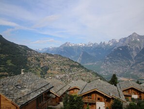 Apartment | Exterior - Apartment With Balcony Views of Nendaz (Sion)