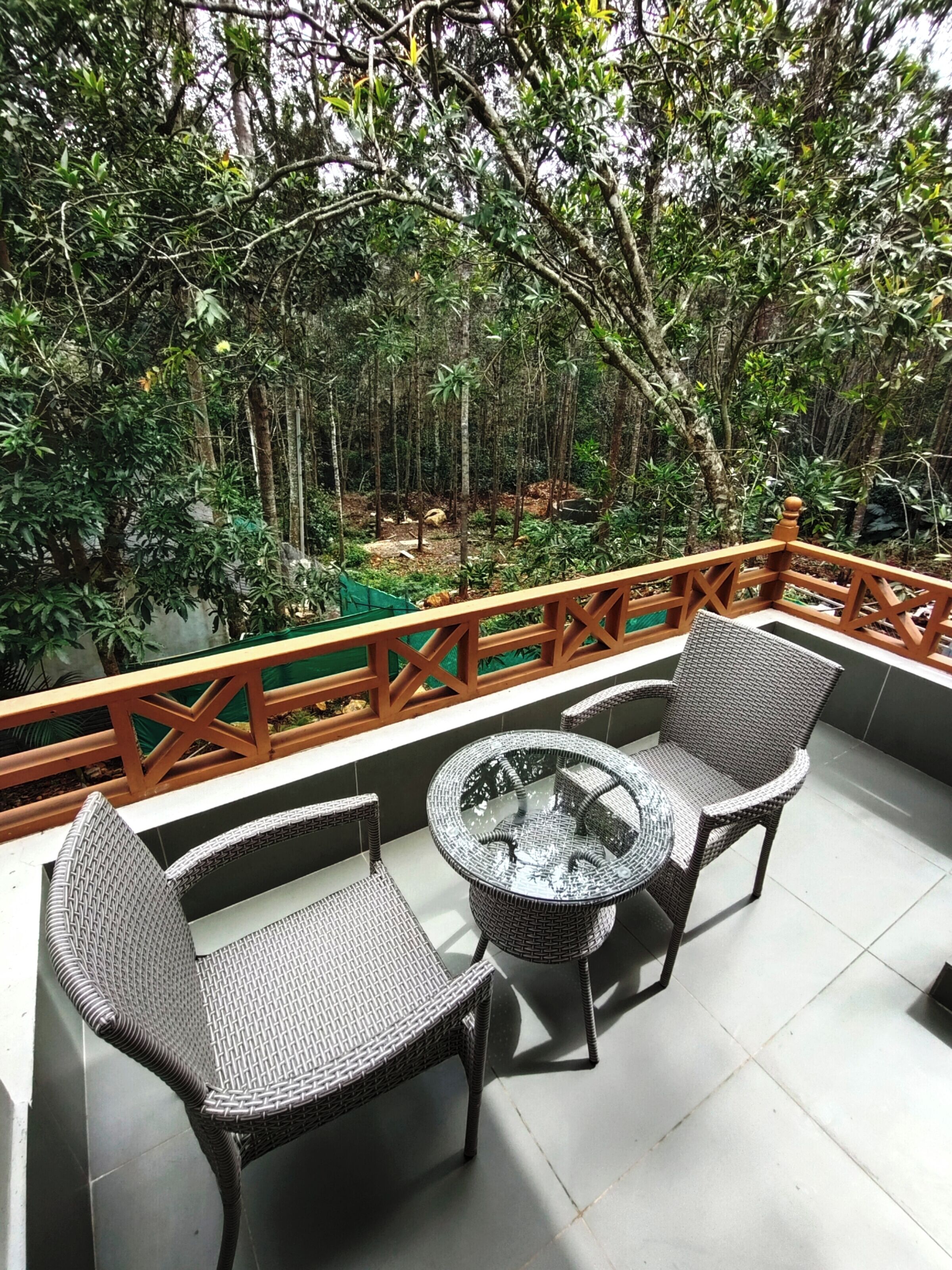 Camera Premium, vista giardino | Balcone