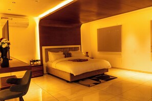 Chambre Simple Luxe, balcon, vue baie