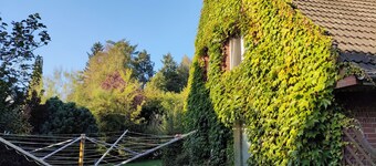 Charming 2-bedroom house with WiFi, fitness room in serene Jesteburg