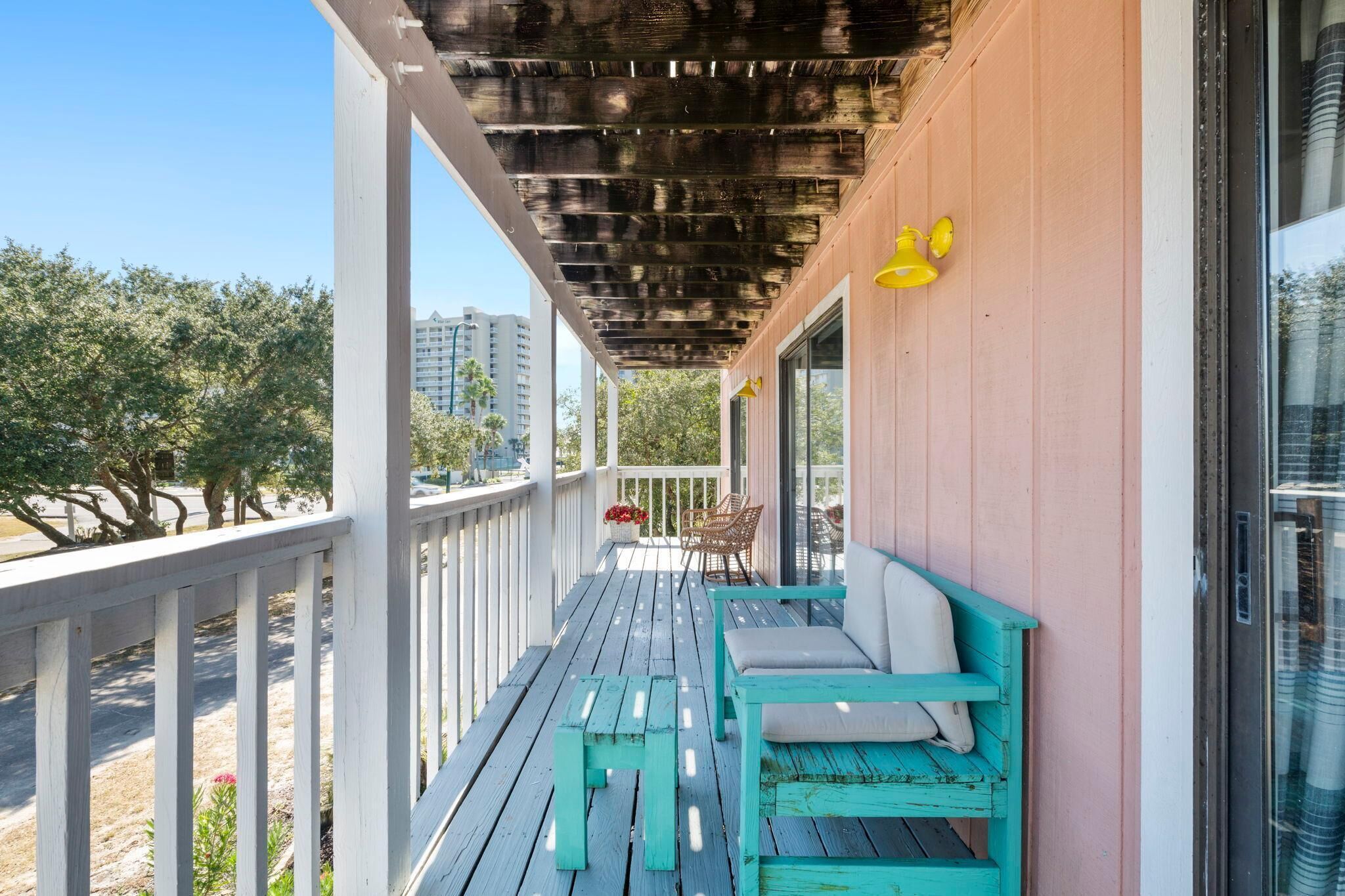 公寓客房, 多張床 (Romar Village 112) | 露台/庭院