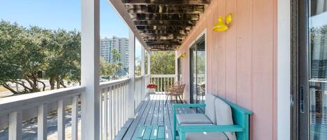 Condo, Multiple Beds (Romar Village 112) | Terrace/patio