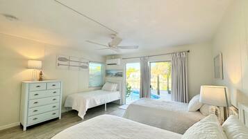 2 bedrooms, iron/ironing board, free WiFi, bed sheets