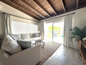 Smart TV, books - Best Home Away from Home in Key Colony Beach – 2BR/2BA with Private Pool & Dock (Key Colony Beach)