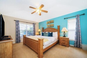 4 bedrooms - Sunset over lake, 4/3,pool, spa,grill, pets ok223 (Davenport)