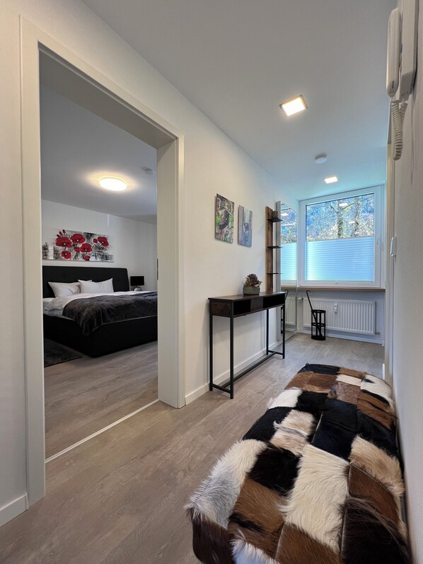 1 Schlafzimmer, Bügeleisen/Bügelbrett, kostenloses WLAN, Bettwäsche