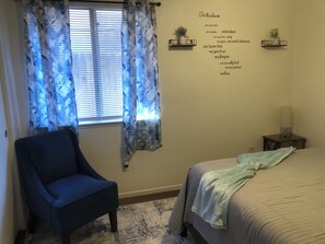 3 bedrooms, iron/ironing board, travel crib, free WiFi