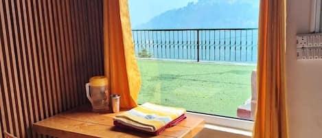 Familienzimmer | Blick vom Balkon