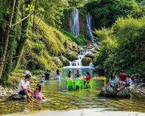 Natural pool - The Himalaya Retreat Resort (Mussoorie)