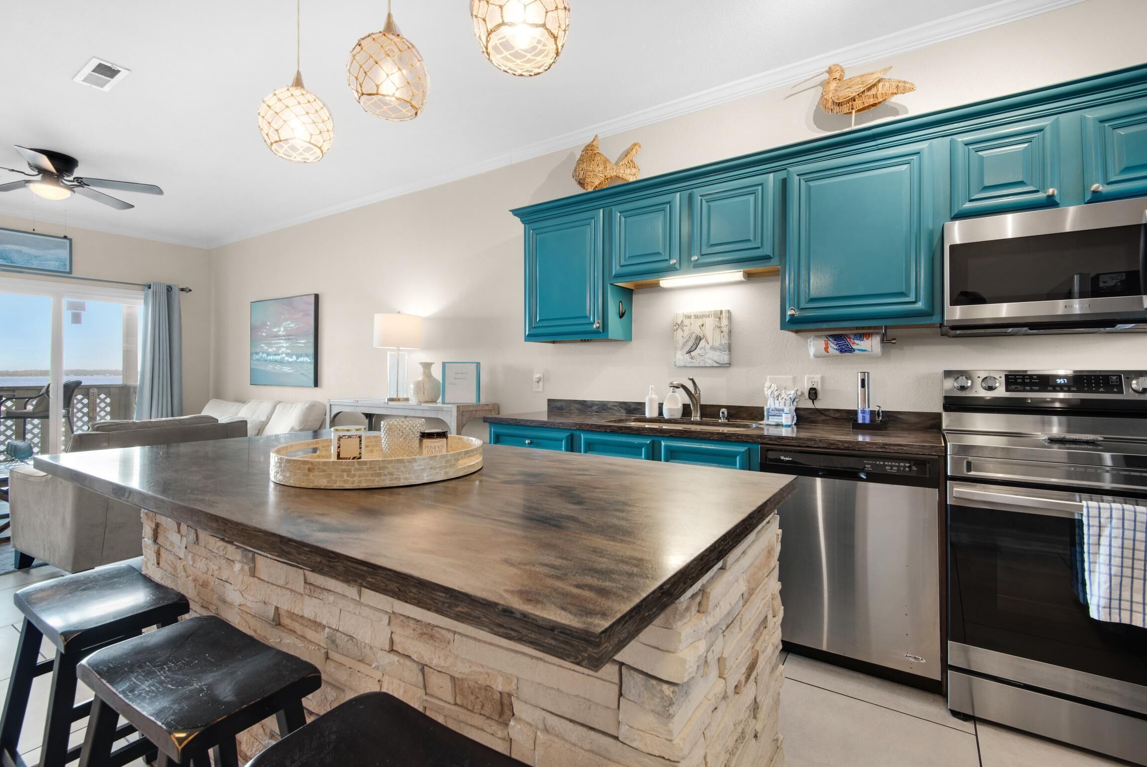 Condo, Multiple Beds (Baywatch E3) | Private kitchen | Oven, toaster, paper towels