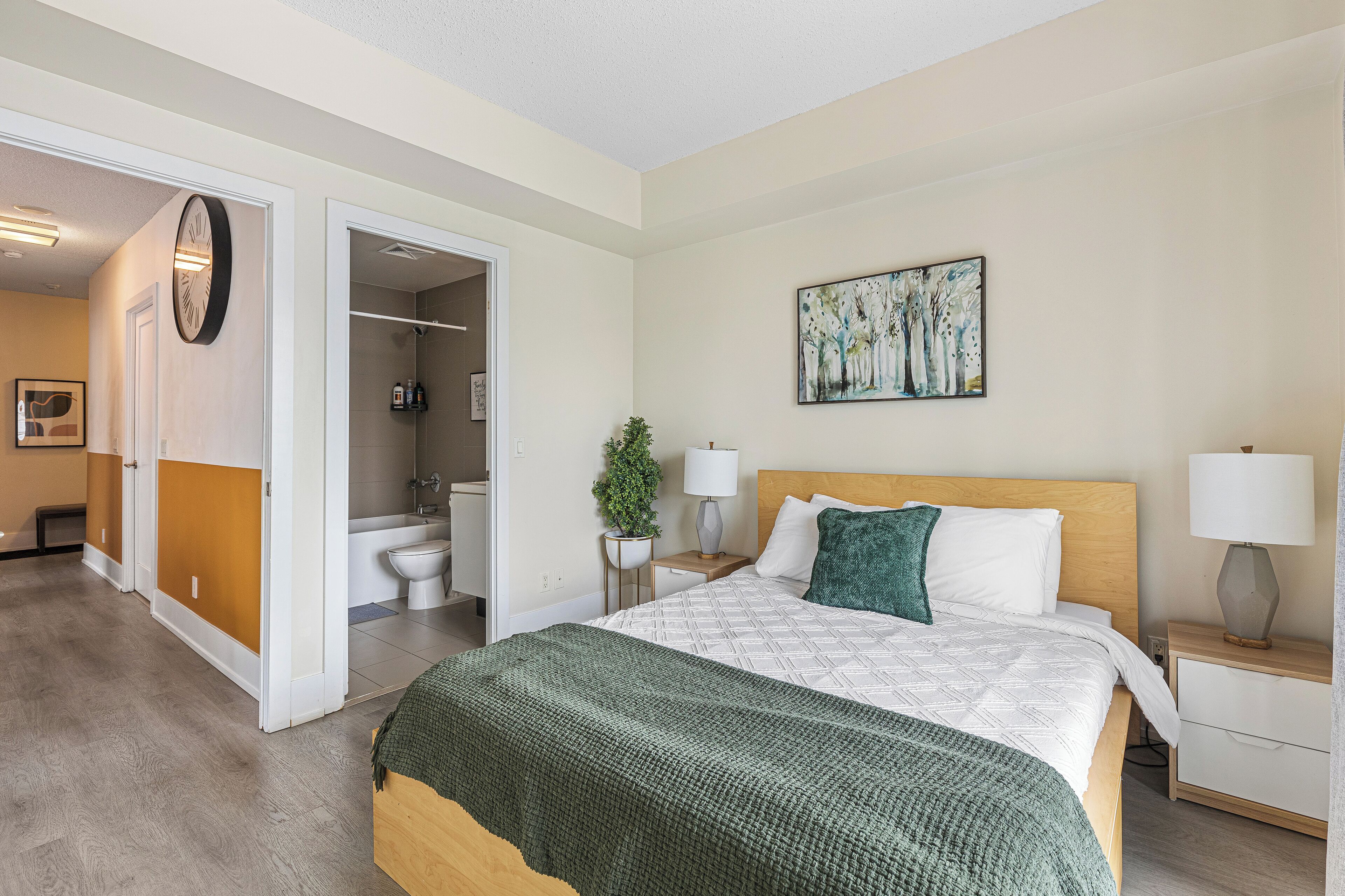 Leilighet – signature, 3 soverom, balkong, byutsikt | Sengetøy av topp kvalitet, dundyner og memory foam-senger