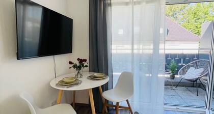 Zentrumsnahe Wohnung mit Balkon | Netflix | Smart TV