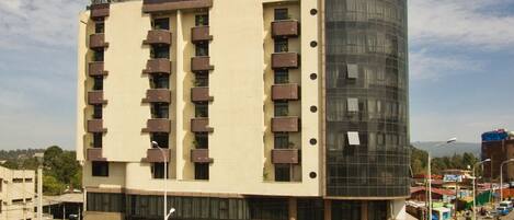 Fachada del alojamiento