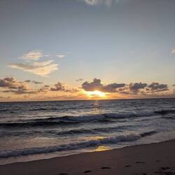 A la platja