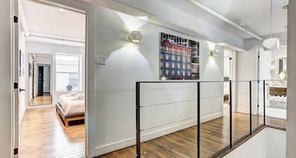 Penthouse 2 level|3beds-2BA|Old Mtl