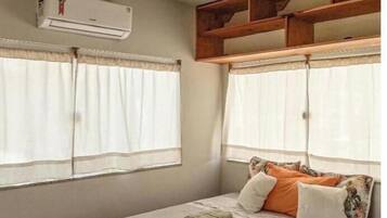 1 soverom, strykejern/-brett, wi-fi (inkludert) og sengetøy