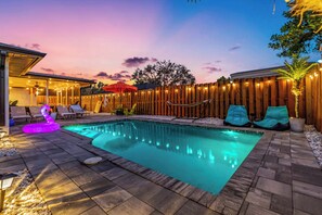 Beheizter Pool
