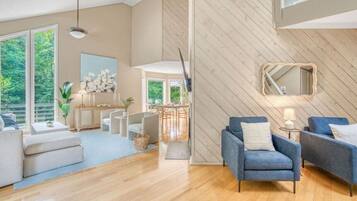 Smart TV, ping pong, books