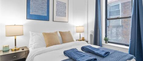 1 bedroom, desk, iron/ironing board, free WiFi