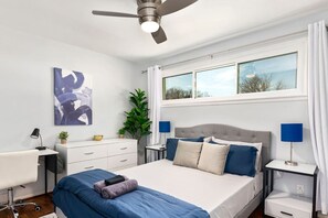 4 chambres, bureau, fer et planche à repasser, Wi-Fi gratuit