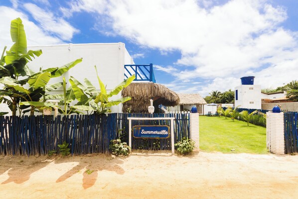 Façade de l’hébergement