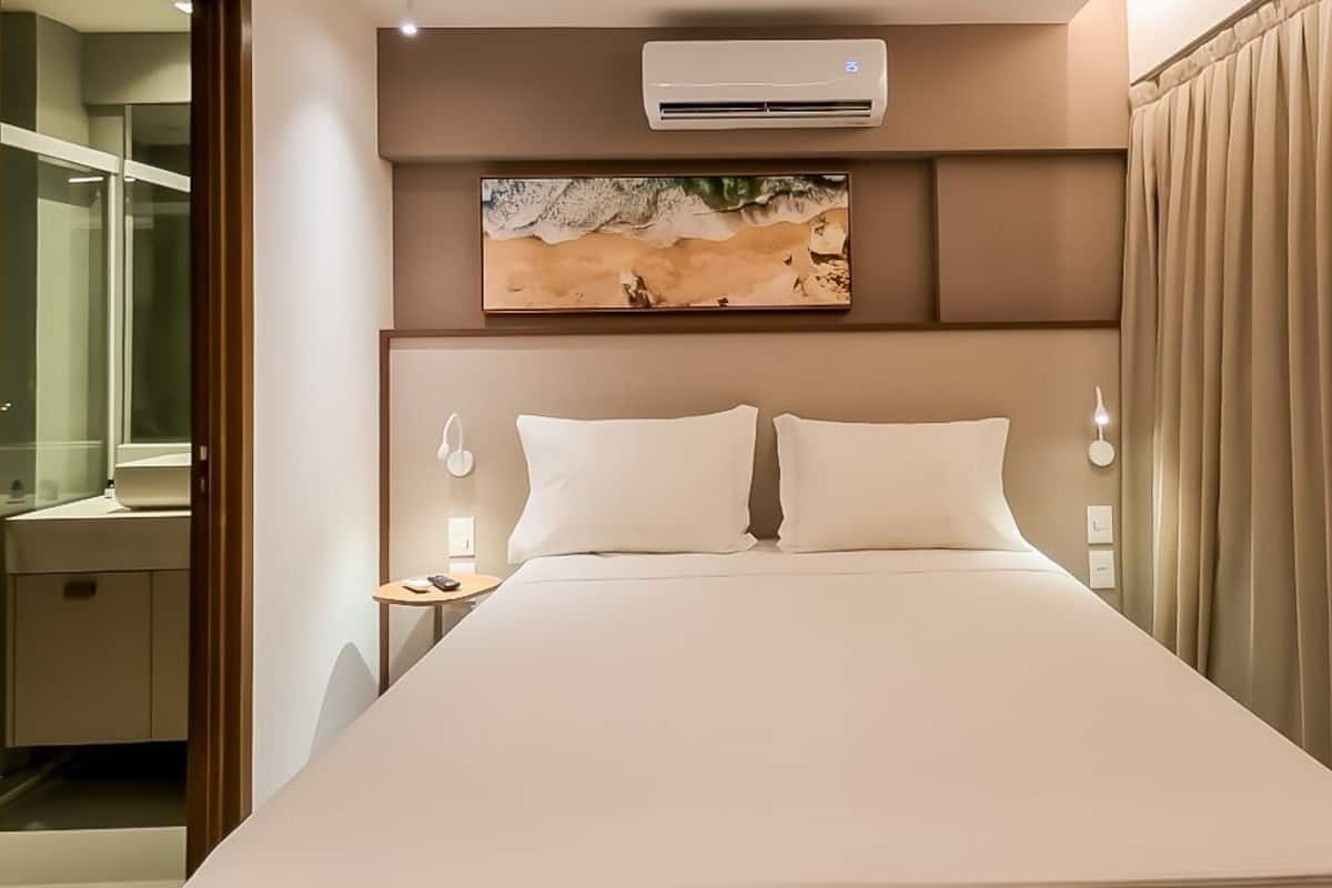 Appartement Deluxe | 1 chambre, Wi-Fi gratuit, draps fournis