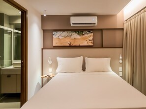 ดีลักซ์อพาร์ทเมนท์ | 1 ห้องนอน, Wi-Fi ฟรี, ผ้าปูที่นอน