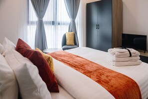 1 bedroom, iron/ironing board, free WiFi, bed sheets