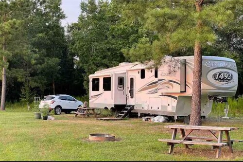 Campsite in Greenville North Carolina