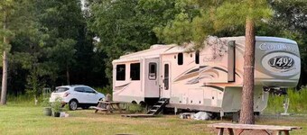 Campsite in Greenville North Carolina