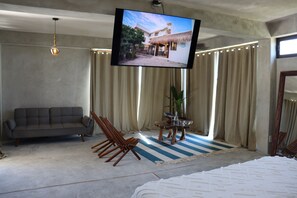 Deluxe Suite, Partial Ocean View | Free WiFi, bed sheets - LaFamilia Casa and Suites (Isla Holbox)